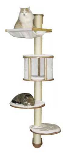 Dolomit macskabútor - fehér, falra szerelhető, 168 cm