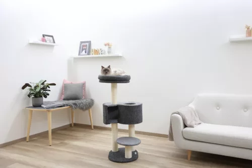 Fridolin macskabútor - 55 x 52 x 106 cm