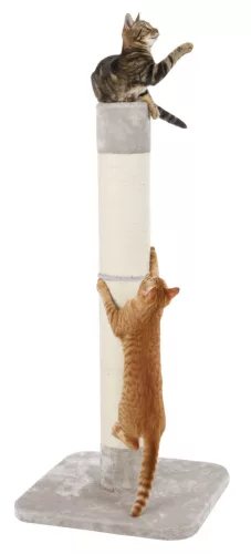 Opal Jute kaparófa - szürke, 56 x 56 x 119 cm