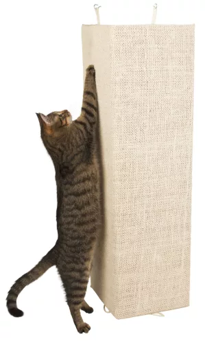 Kevin kaparófal - bézs, sarokra helyezhető, 100 x 56 cm