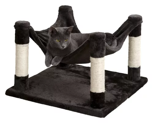 Samira macskapihenő - antracit, 49 x 49 cm