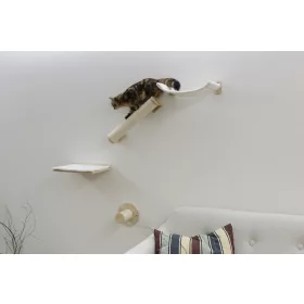 Alps mászófal macskáknak - fehér, négy részes