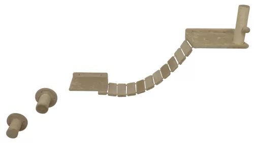 Matterhorn mászófal macskáknak - bézs, hat részes