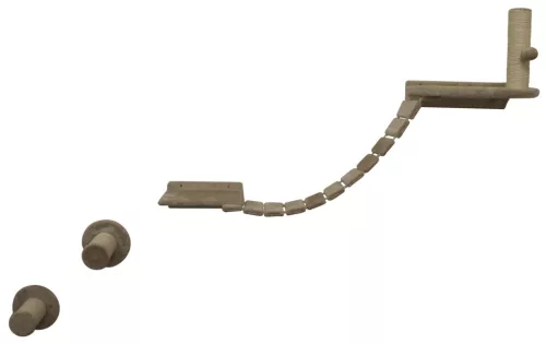 Matterhorn mászófal macskáknak - bézs, hat részes