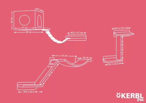 Mount Everest mászófal macskáknak