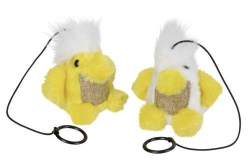 Chico felakasztható macskajáték madár - 9 cm