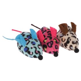 Játékegér macskáknak - vegyes színekben, 6,5 cm