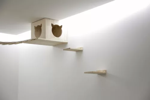 Top macska játszóterület - fehér