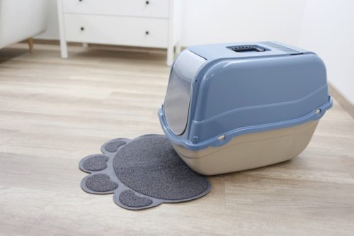 Szőnyeg macskatoalett elé - 47 x 40 cm