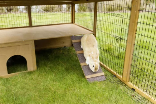 Kültéri kisállatház - 220 x 115 x 75 cm