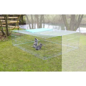   Bővítőelem szökésgátlóval kisemlős ketrechez - 230 x 76 x 70 cm