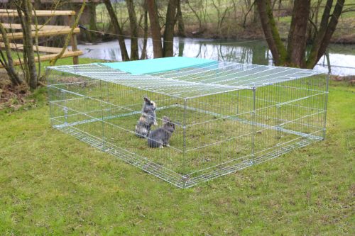 Bővítőelem szökésgátlóval kisemlős ketrechez - 230 x 76 x 70 cm