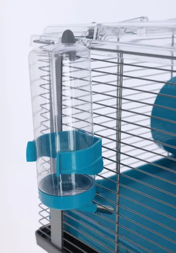 EVA 22 kisállatketrec - szürke/türkiz, 79 x 45 x 44 cm