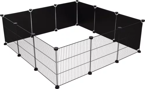 Kiegészítő műanyag fal elem 81744-es nyitott ketrechez - 6 db