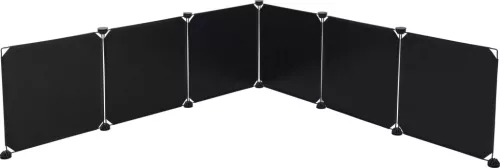 Kiegészítő műanyag fal elem 81744-es nyitott ketrechez - 6 db