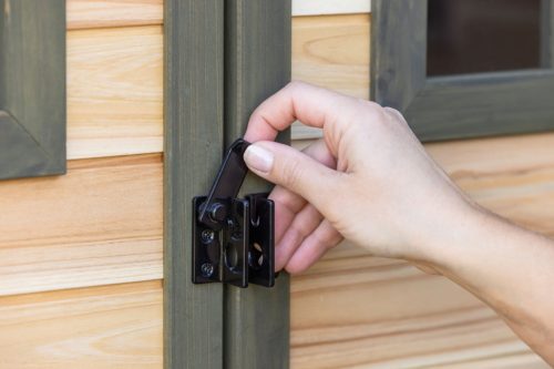 Tower fa csirkeház - 109x75x167 cm, 2 dobozos csomagolás