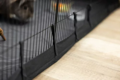 Hoppla beltéri ketrec - 24 részes, nylon alappal, 144x72x72 cm