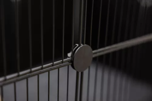 Hoppla beltéri ketrec - 24 részes, nylon alappal, 144x72x72 cm