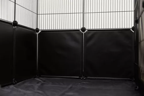 Hoppla beltéri ketrec - 24 részes, nylon alappal, 144x72x72 cm