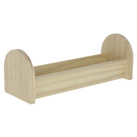 Rágcsálóetető fából - 28 x 10 x 10 cm