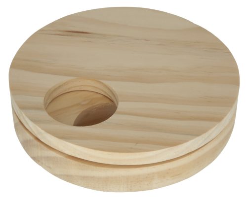 Gondolkodó és tanulójáték rágcsálóknak - forgó kerék, 19 cm