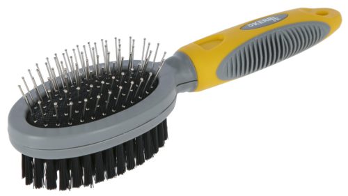 Ovális duplakefe kisemlősökhöz - 20,5 cm