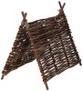 Tipi sátor búvóhely rágcsálóknak - fa, 37x27 cm