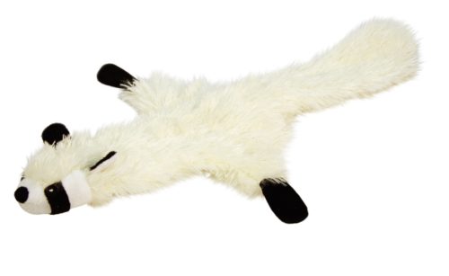 Játékállat kutyáknak - leopárd / hermelin / mosómedve, 45 cm