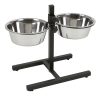 Etetőállvány kutyáknak állítható magassággal - 2 x 2800 ml