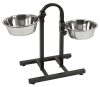 Bar Deluxe etetőállvány kutyáknak állítható magassággal - 2 x 2800 ml