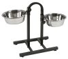 Bar Deluxe etetőállvány kutyáknak állítható magassággal - 2 x 2800 ml