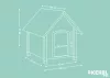 Kutyaház - 100 x 88 x 99 cm