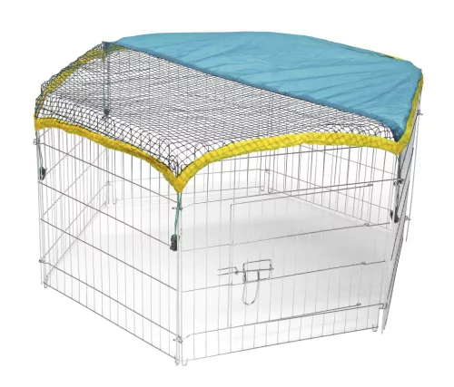 Fém ketrec ajtóval kisállatok részére