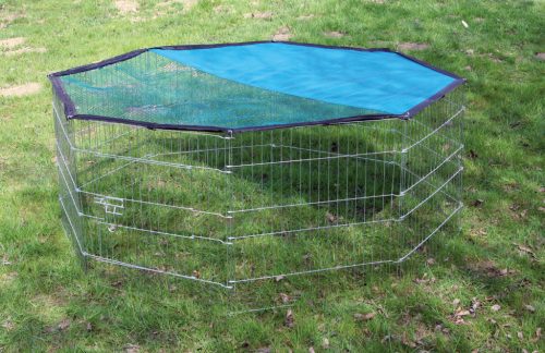 Tartalékelem ajtó nélkül nyolcszögletű kifutóhoz