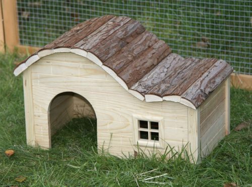 Nature Plus nyúlház íves tetővel - 30 x 20 x 20 cm