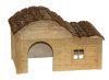 Nature Plus nyúlház íves tetővel - 40 x 25 x 25 cm