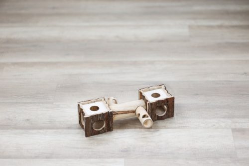 Nature rágcsálóház csővel - 39 x 12,5 x 19 cm