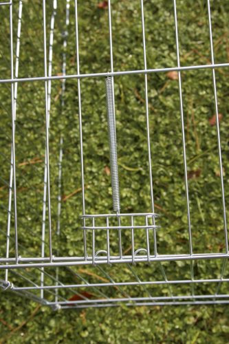 Szabadtéri ketrec kisemlősöknek napellenzovel - 115 x 115 x 60 cm