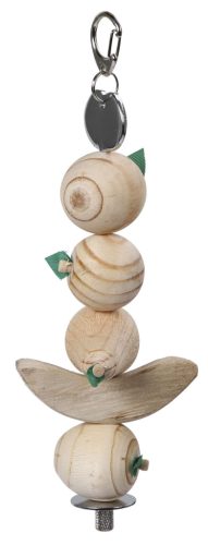 Játék és fogtisztító gyümölcsök fából - rágcsálónak