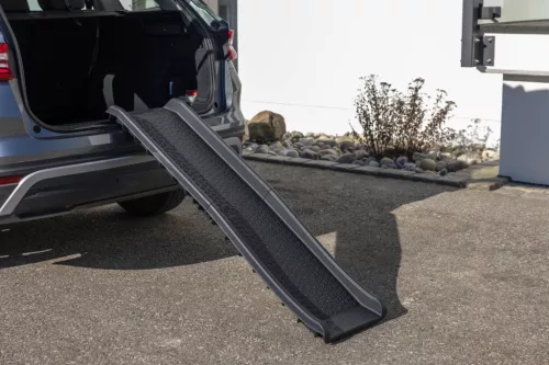 Kutyarámpa - fekete, 157x40,5x9 cm