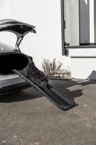 Kutyarámpa - fekete, 157x40,5x9 cm