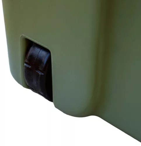 Tárolódoboz - olivazöld/grafit, 79x47x51 cm