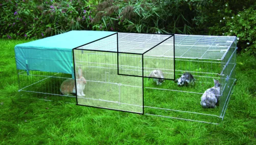 Bővítőelem szabadtéri kisállat ketrechez - 72 x 112 x 60 cm (83172 cikkszámhoz)