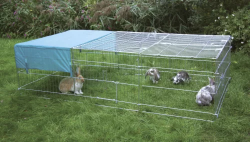 Bővítőelem szabadtéri kisállat ketrechez - 72 x 112 x 60 cm (83172 cikkszámhoz)