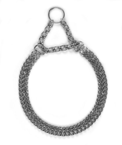 Duplaláncos nyakörv, 2,5 mm, 45 cm