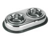 Duo rozsdamentes acél etető - 2 x 450 ml