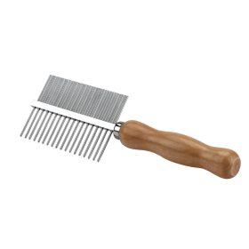 Basic Care kétoldalas kutyafésű