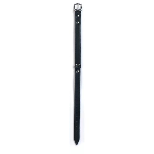 Mexica nyakörv - fekete, 12 mm, 37 cm, méret: S