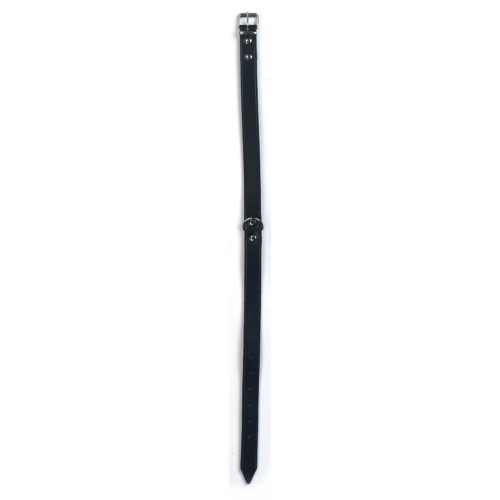 Mexica nyakörv - fekete, 20 mm/ 52 cm, méret: XL