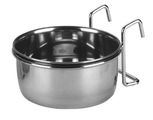 Rozsdamentes acél madáretető csésze - 600 ml, 12,5 cm